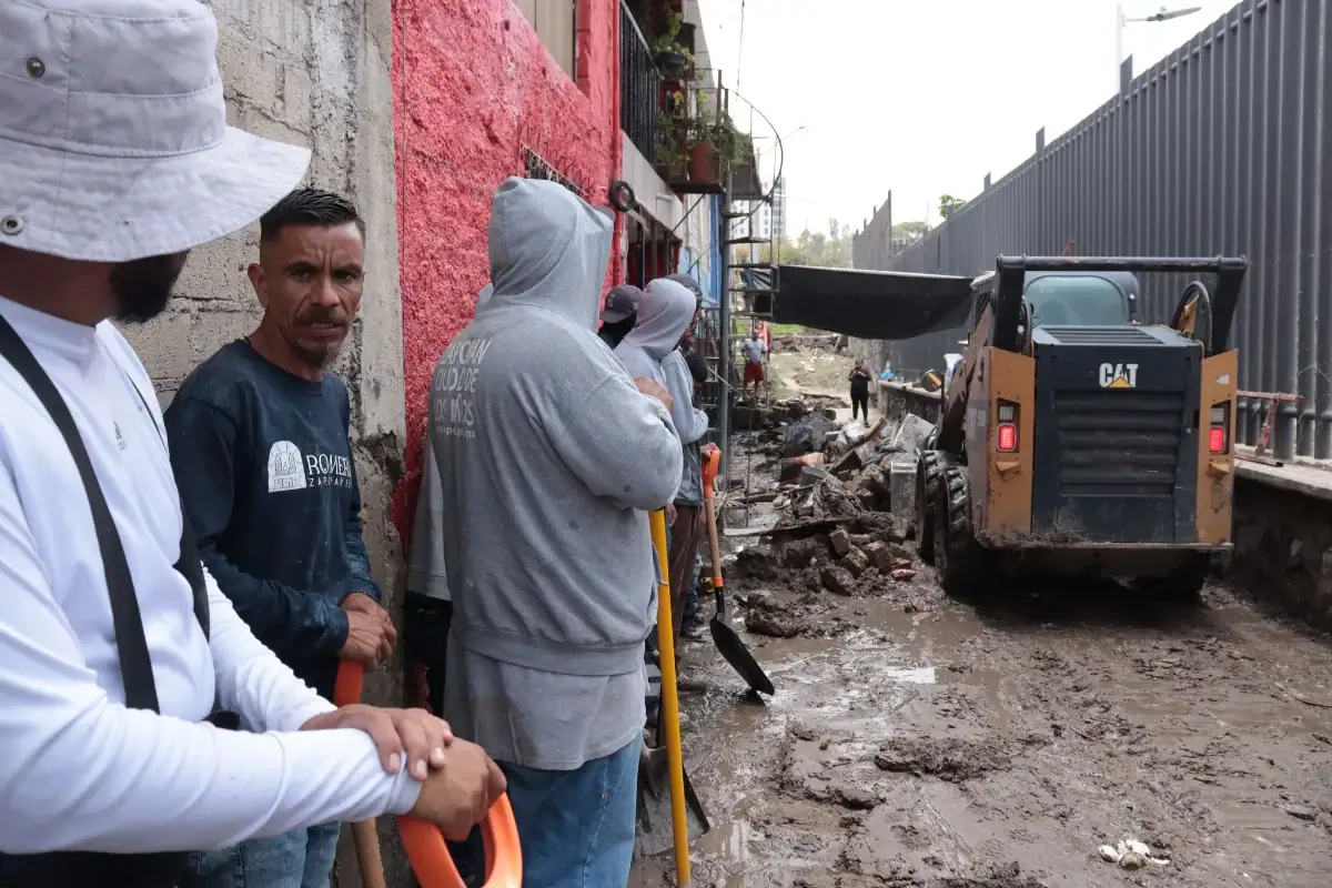 Colonias afectadas por las lluvias en Zapopan