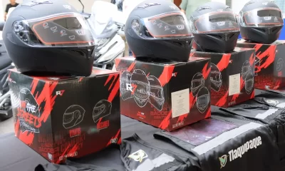 cascos de motocicleta que regalará tlaquepaque
