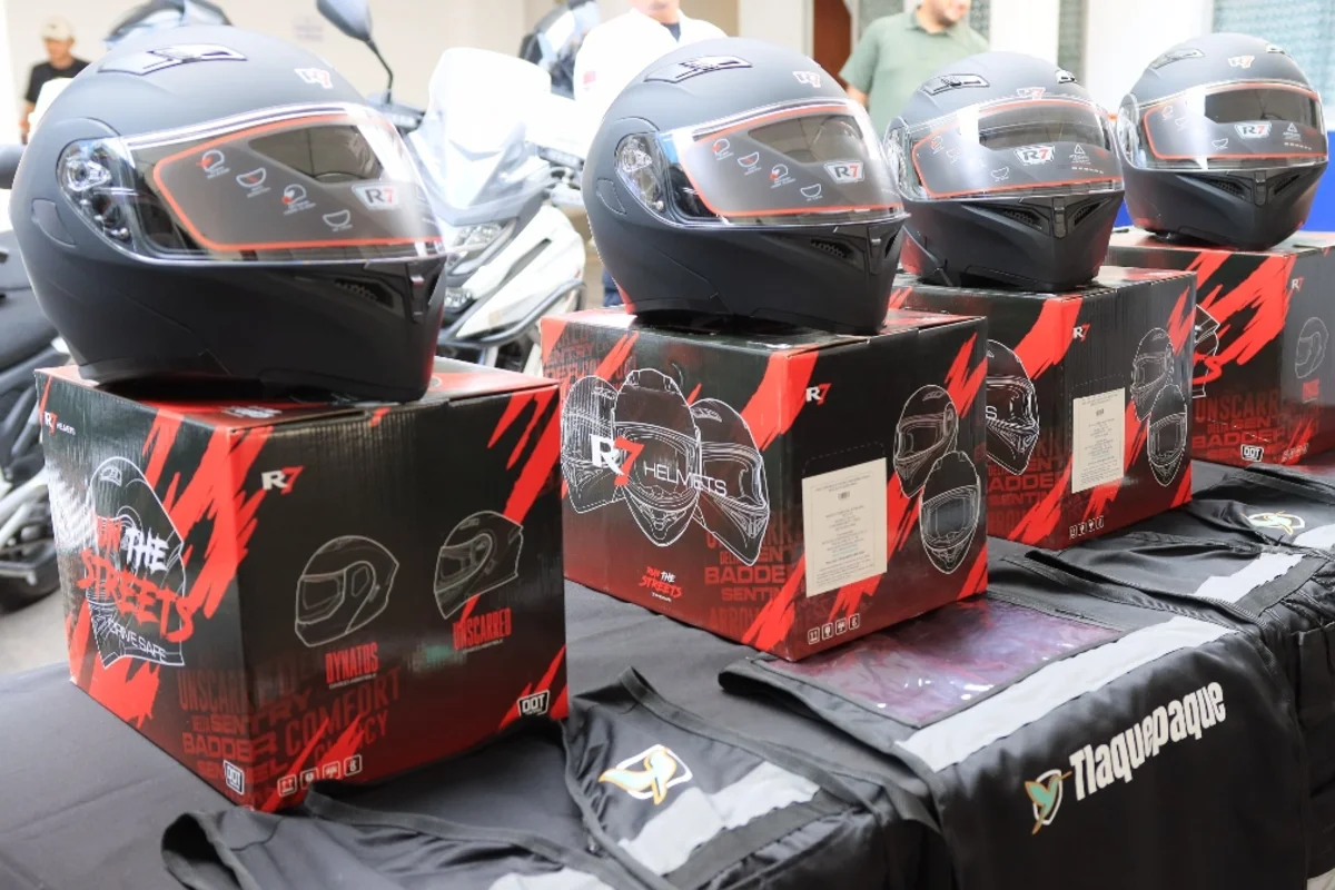 cascos de motocicleta que regalará tlaquepaque