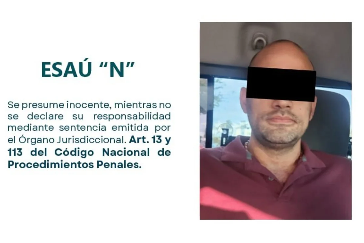 Esau N detenido por abuso sexual infantil
