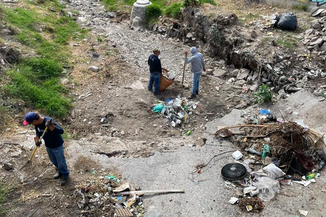 labores de limpieza en cauces de zapopan