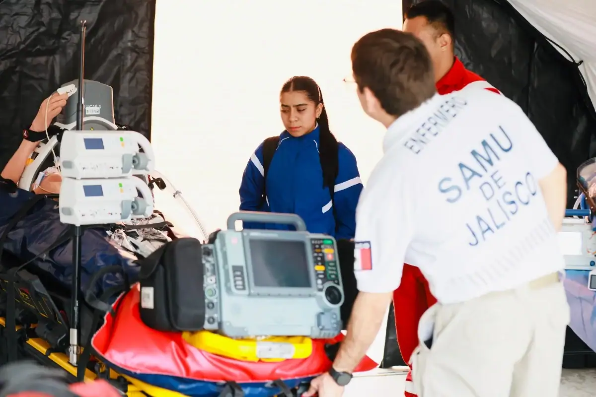 paramedicos se capacitan en tlajomulco