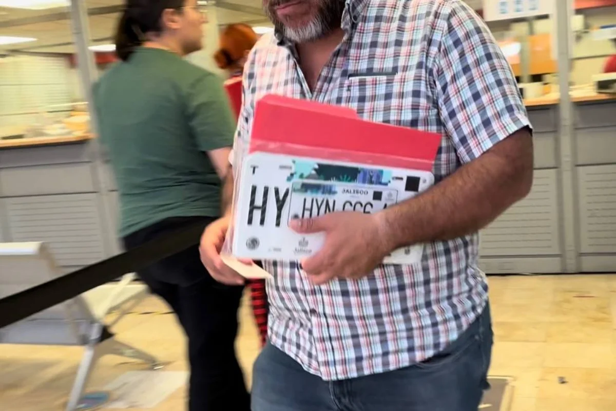 Cambio de placas terminación 5