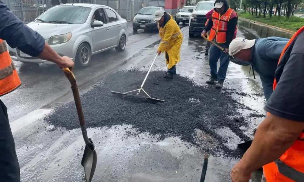 Acciones de bacheo en Guadalajara