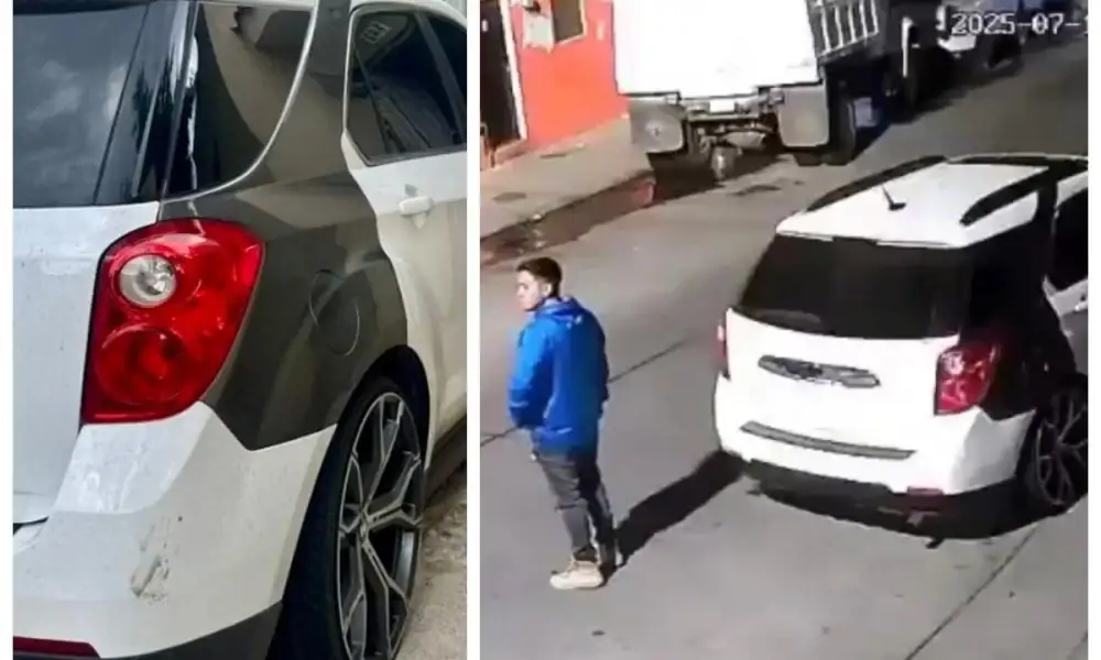 Camioneta utilizada en el feminicidio de Oblatos