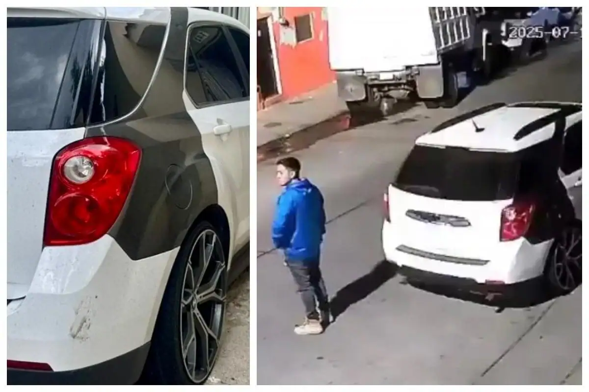 Camioneta utilizada en el feminicidio de Oblatos