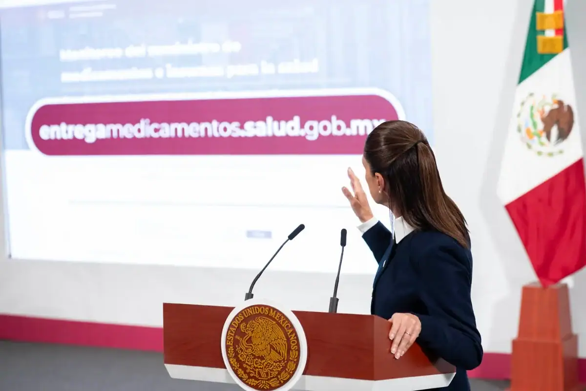 La Presidenta Claudia Sheinbaum detalla las rutas de la Salud.