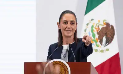 La Presidenta Claudia Sheinbaum en conferencia de prensa habla del feminicidio ocurrido en Guadalajara