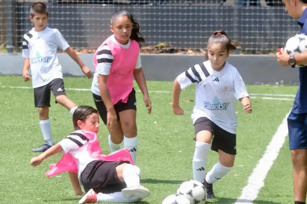 Niños seleccionados de la Clínica del Real Madrid