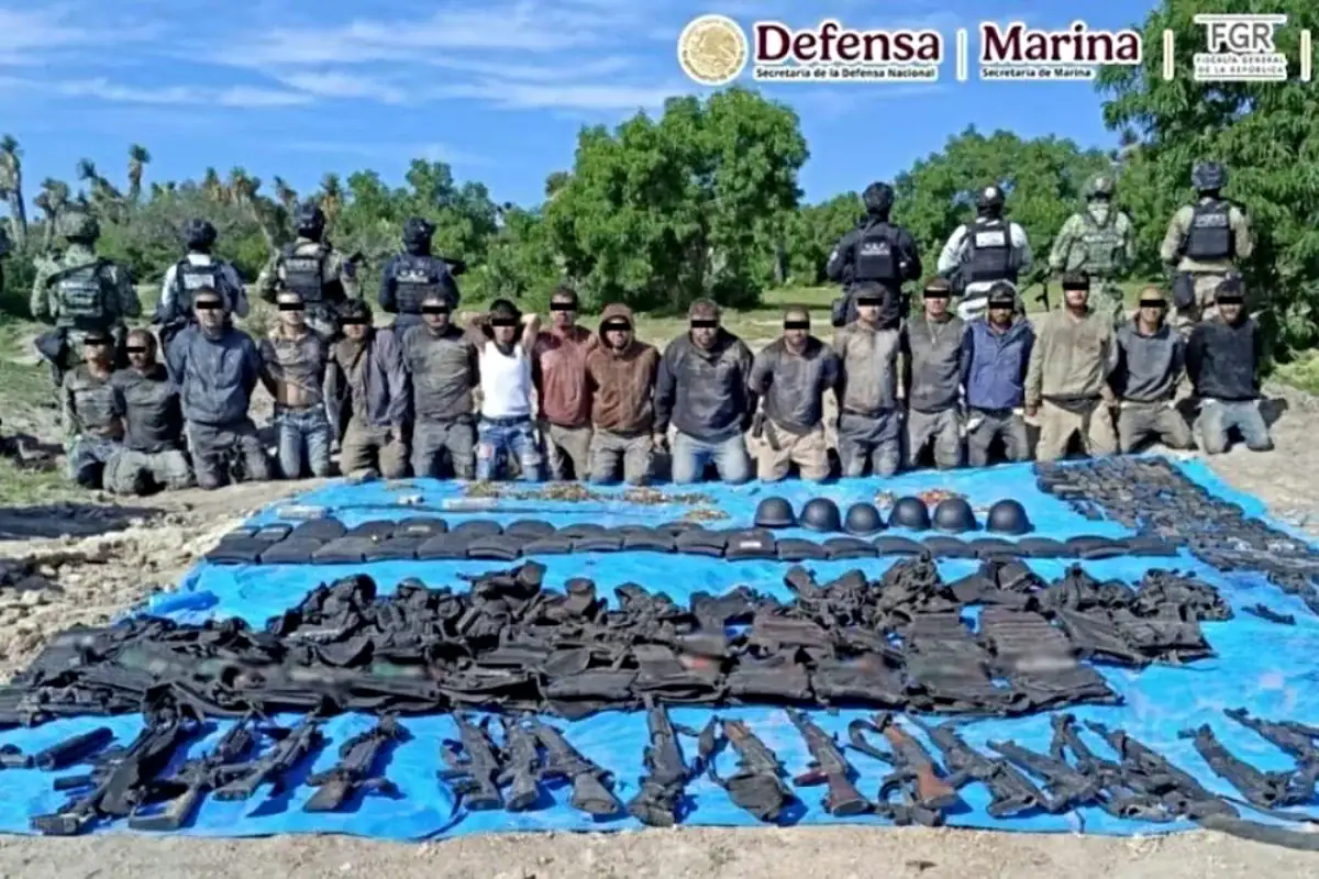 Sedena detiene a 18 en campamento ilegal en Aguascalientes