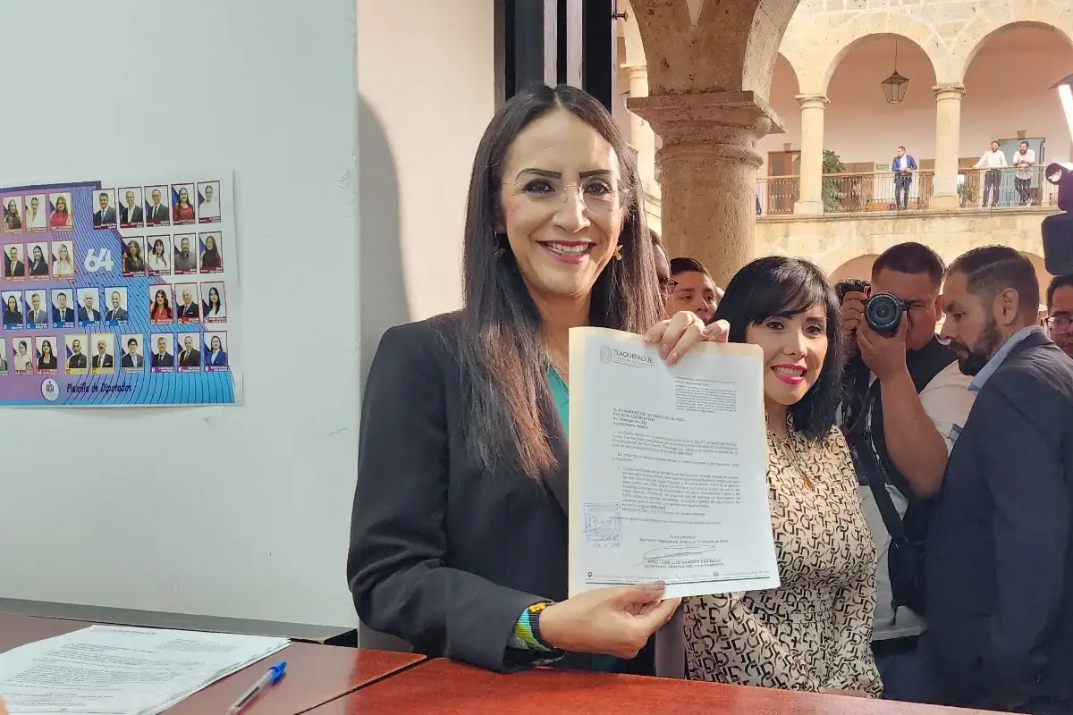 La alcaldesa de Tlaquepaque, Laura Imelda Pérez, propone iniciativa para descuentos del Siapa.