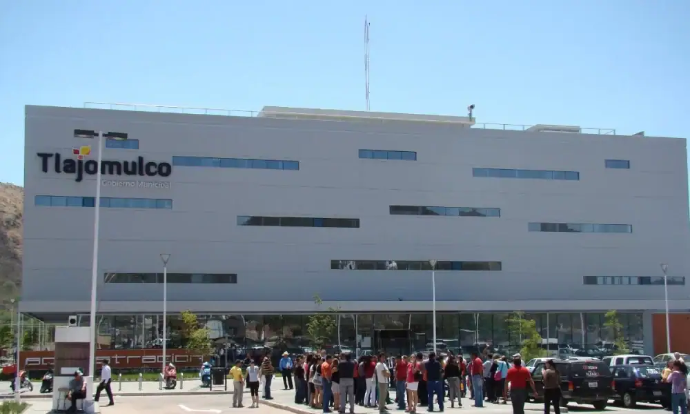 Imagen de uno de los centros administrativos de Tlajomulco