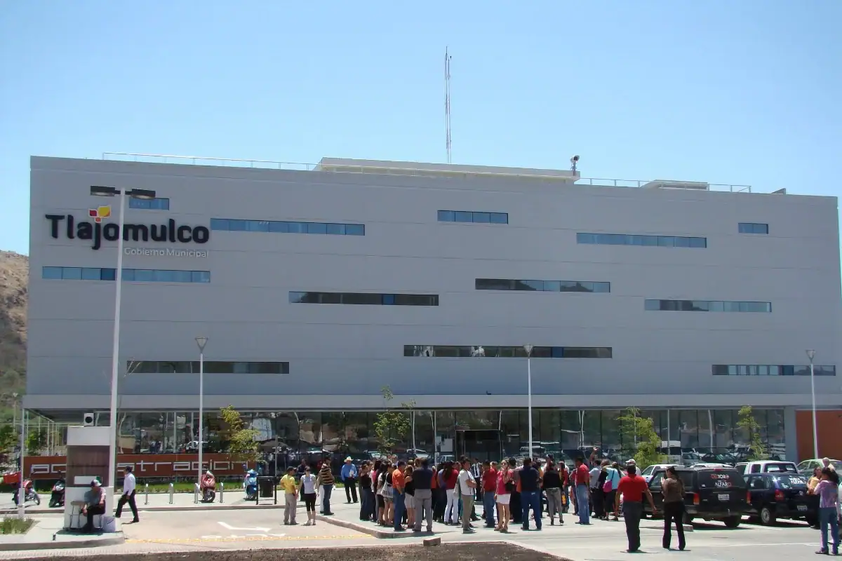 Imagen de uno de los centros administrativos de Tlajomulco