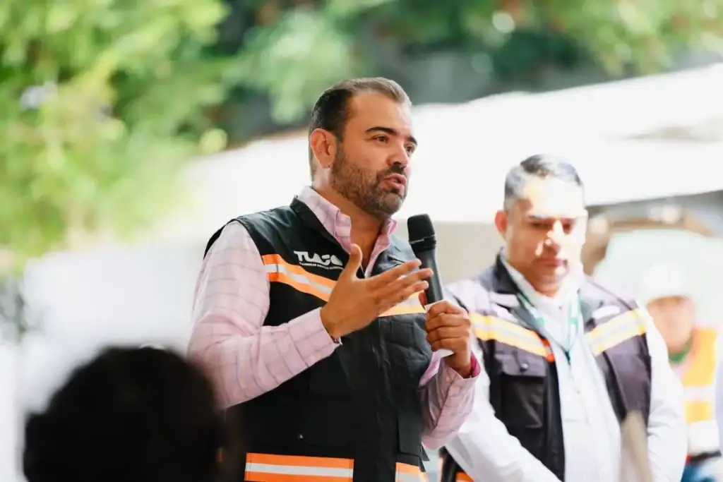 El alcalde de Tlajomulco, Quirino Velázquez.