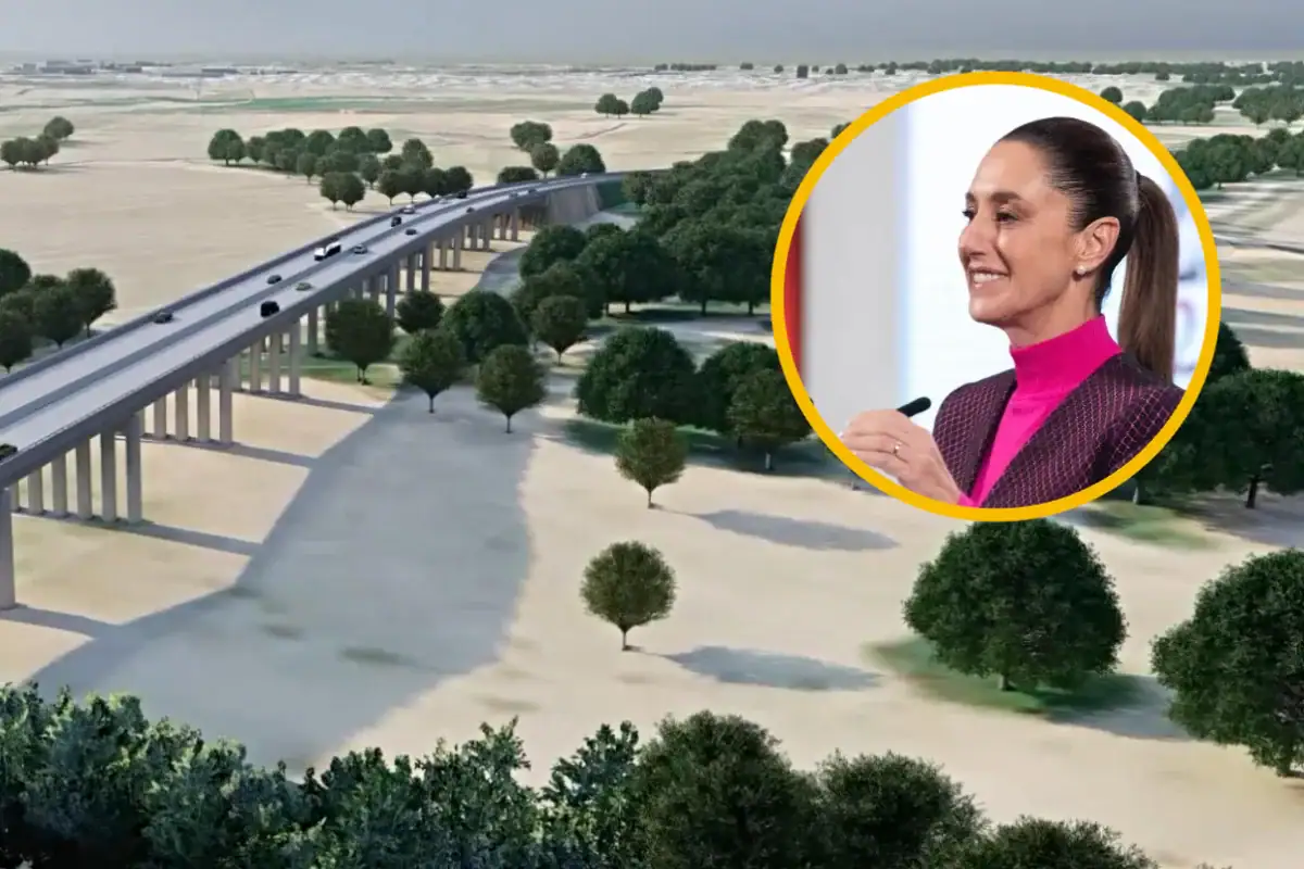 La Presidenta Claudia Sheinbaum anunció la construcción del Puente Amado Nervo