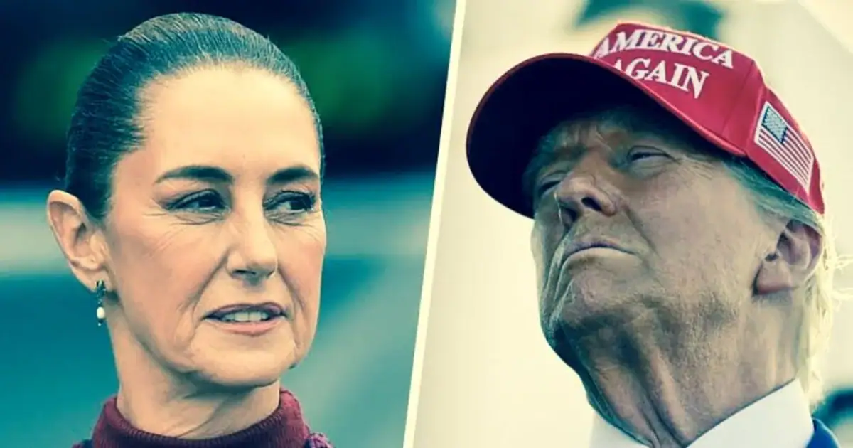 Donald Trump y Claudia Sheinbaum