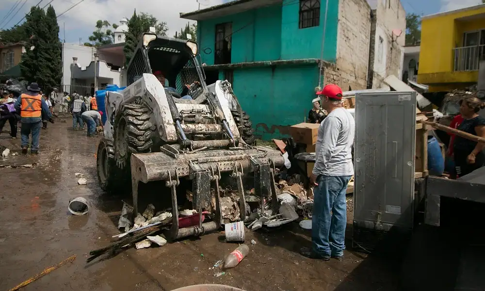 Afectaciones por lluvia en la Martinica