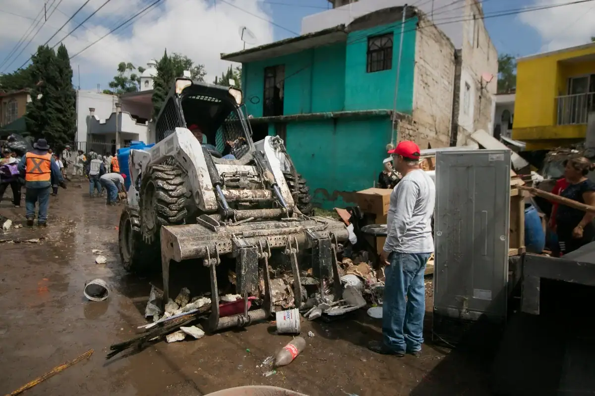 Afectaciones por lluvia en la Martinica