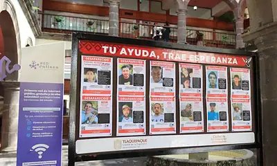 La mamparas con las cédulas de búsqueda estarán en espacios transitados del municipio