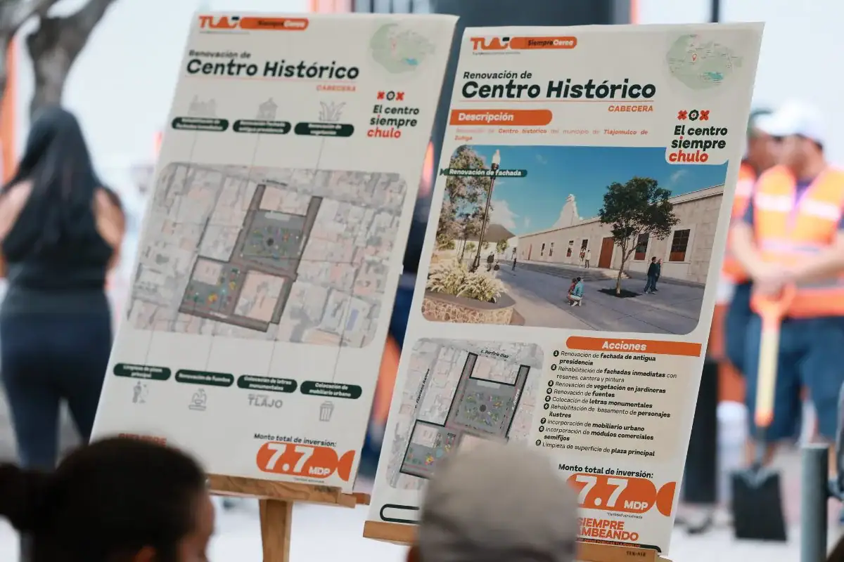 Con una inversión de 7.7 millones de pesos se intervendrá el Centro de Tlajomulco