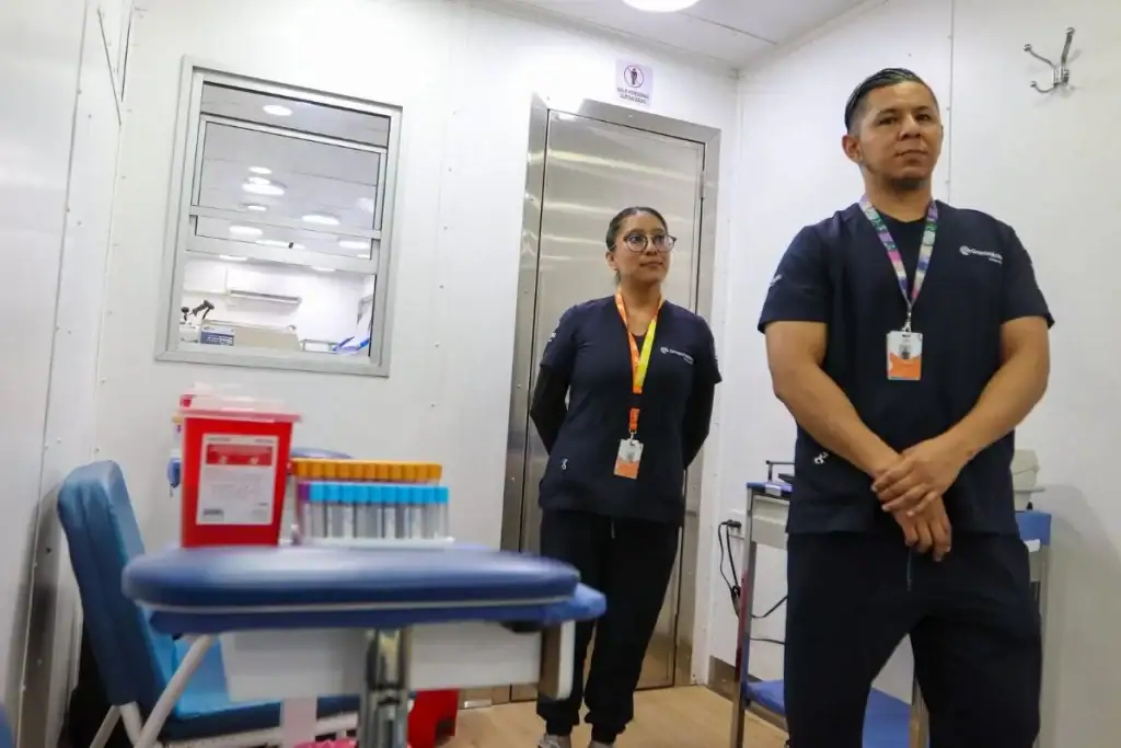 Personal médico del Dr. Vagón Tren de la Salud