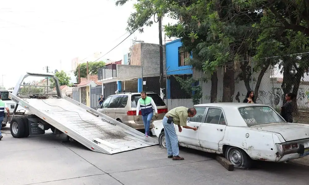autos abandonados en Guadalajara