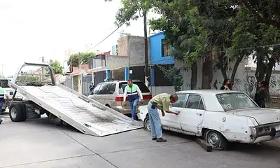 autos abandonados en Guadalajara