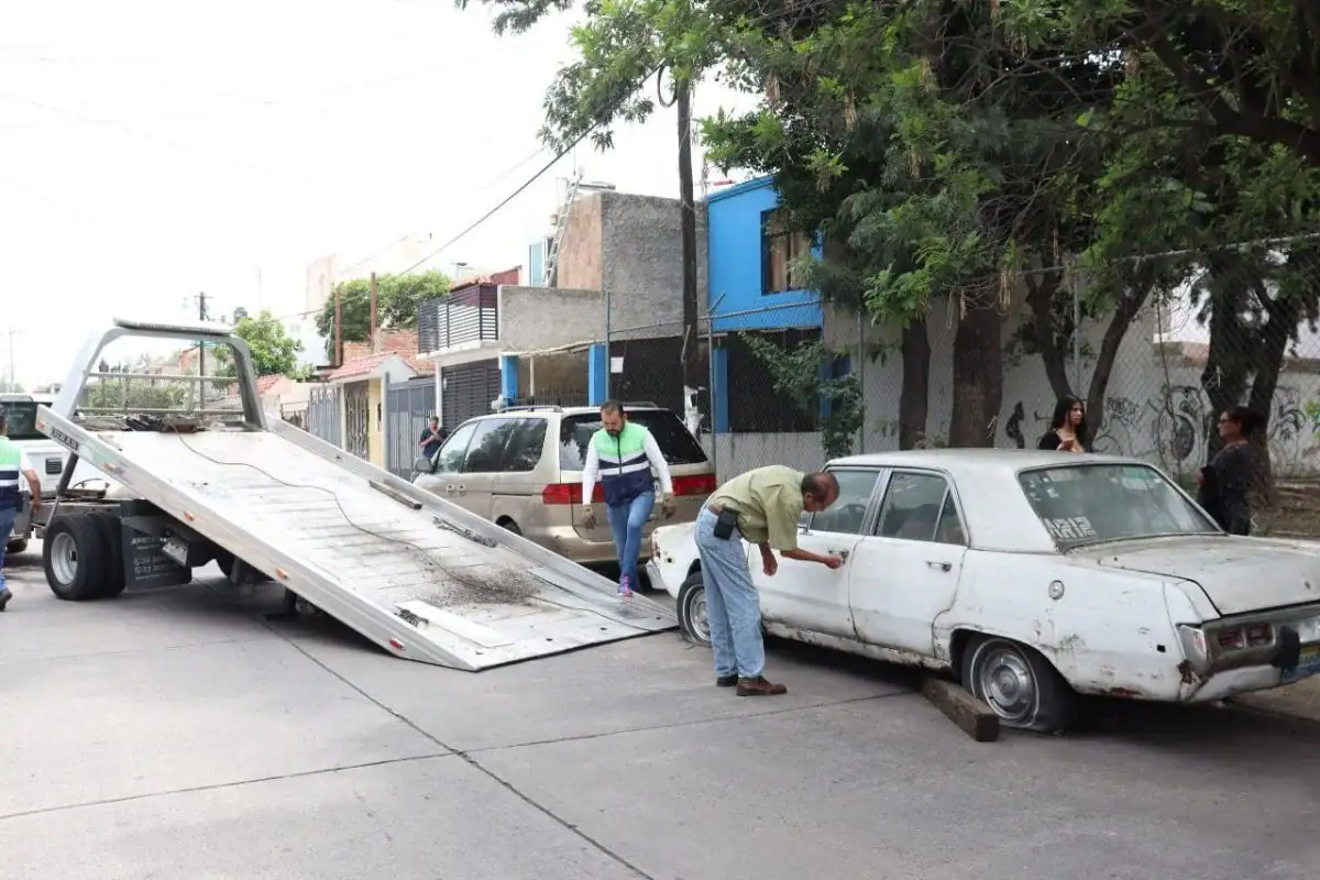 autos abandonados en Guadalajara