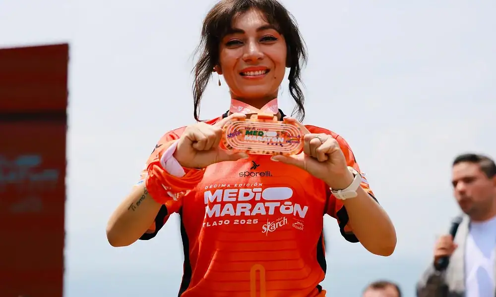 Medalla del Medio Maratón de Tlajomulco