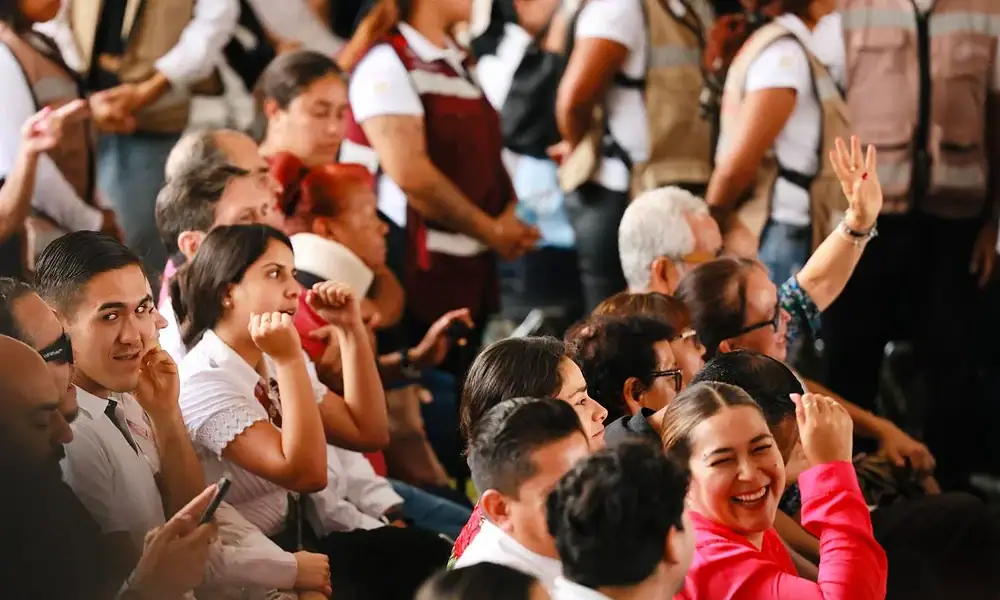 Simpatizantes de Lemus y Morena