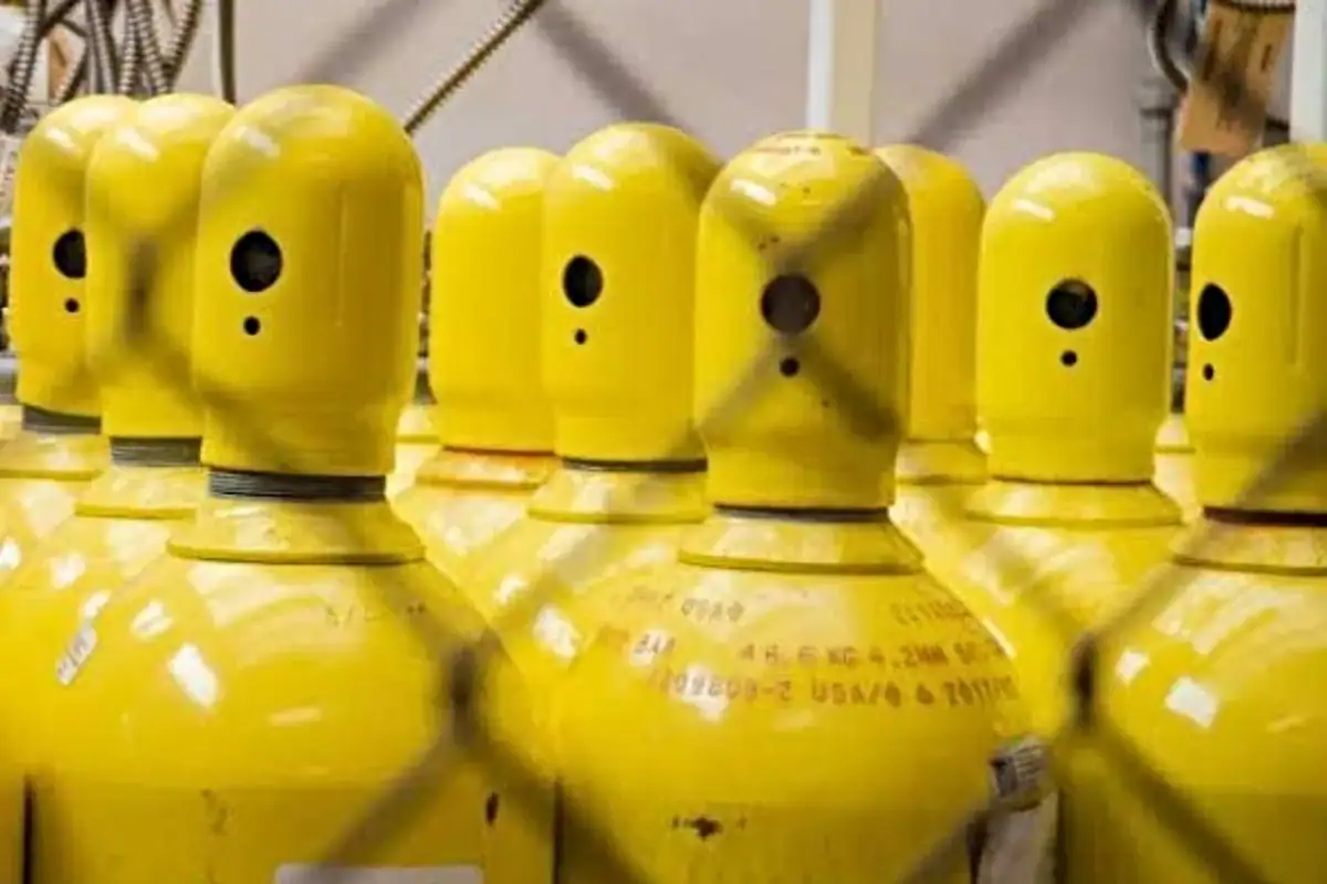 Tanques de gas cloro robados