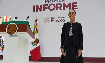 La Presidenta Claudia Sheinbaum rinde su primer informe de gobierno, destaca soberanía