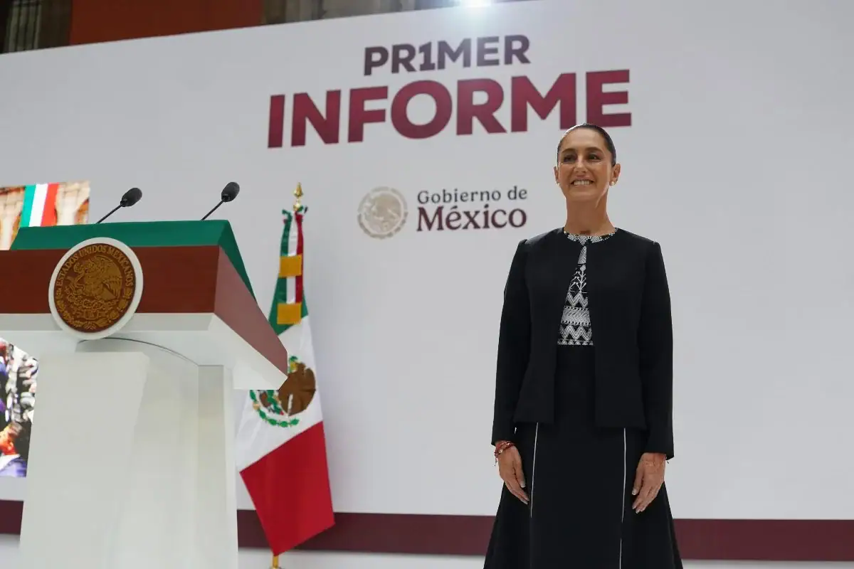 La Presidenta Claudia Sheinbaum rinde su primer informe de gobierno, destaca soberanía