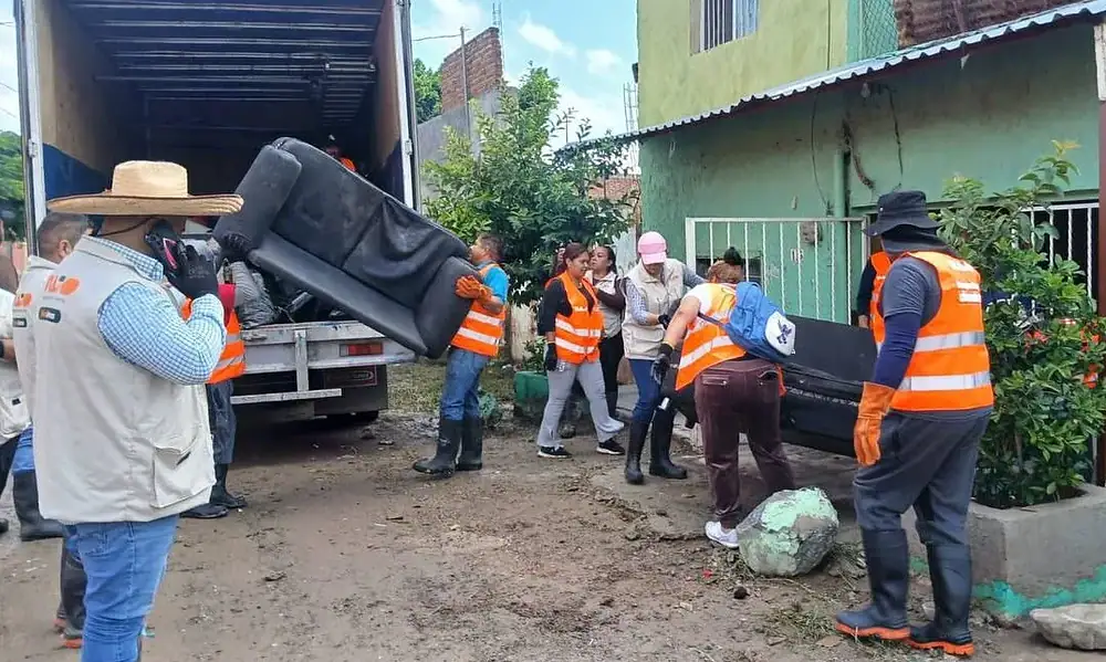 Darán apoyo a familias afectadas por las inundaciones en Tlajomulco