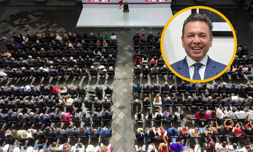 Pablo Lemus asistió al primer informe de gobierno de la presidenta Claudia Sheinbaum