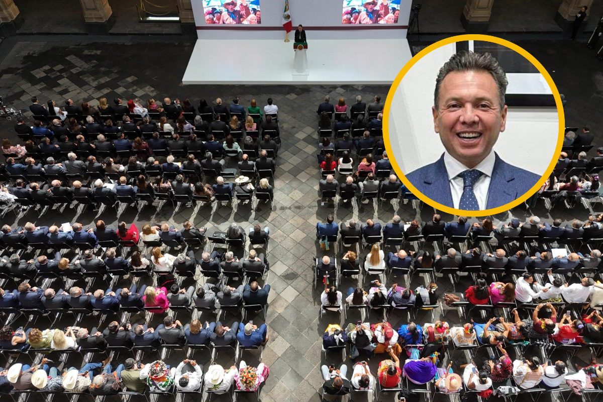 Pablo Lemus asistió al primer informe de gobierno de la presidenta Claudia Sheinbaum