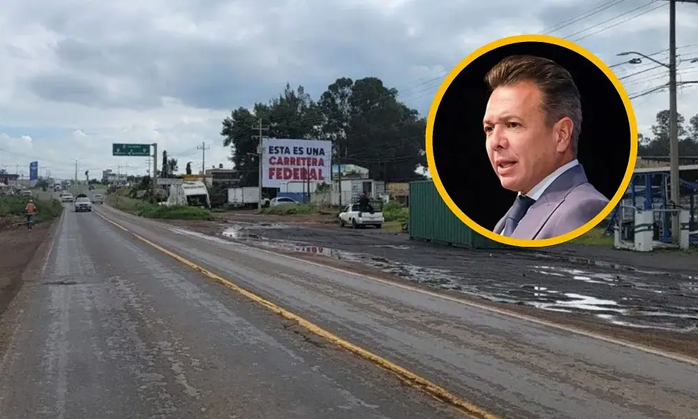 Lemus crítica el estado de las carreteras de Jalisco