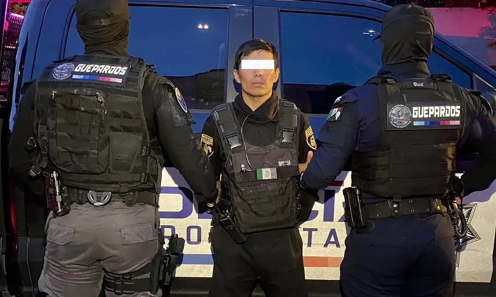Un presunto “policía pirata” fue capturado en el municipio de Tlaquepaque.