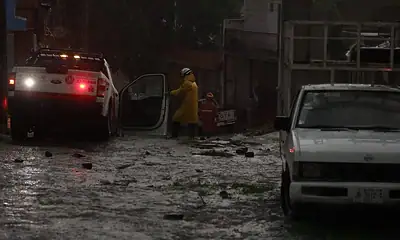 Se inunda, otra vez, La Martinica; hay un lesionado
