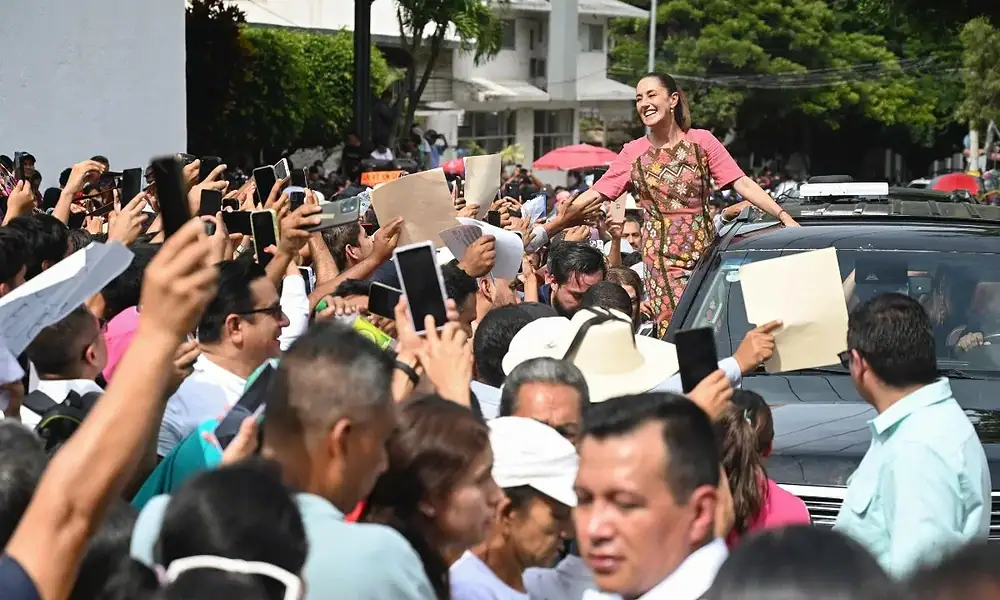Gira de Sheinbaum para rendir informe