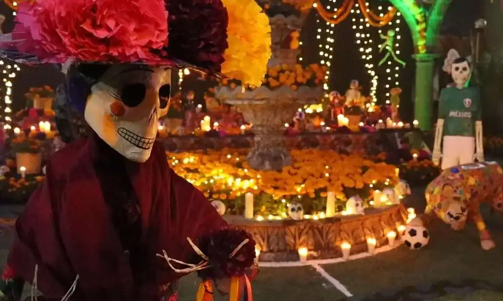 Mundial 2026: Tlaquepaque dedica su altar de muertos a Pelé.