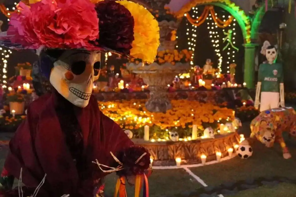 Mundial 2026: Tlaquepaque dedica su altar de muertos a Pelé.