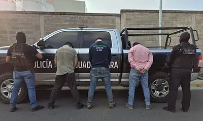 Detienen a presunta banda ligada a nueve robos de supermercados en Guadalajara