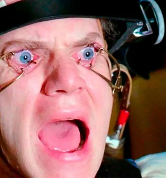 Fotograma de la Naranja mecánica