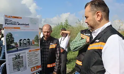 El alcalde Gerardo Quirino Velázquez da inicio a la construcción del nuevo panteón municipal en La Alameda, Tlajomulco.