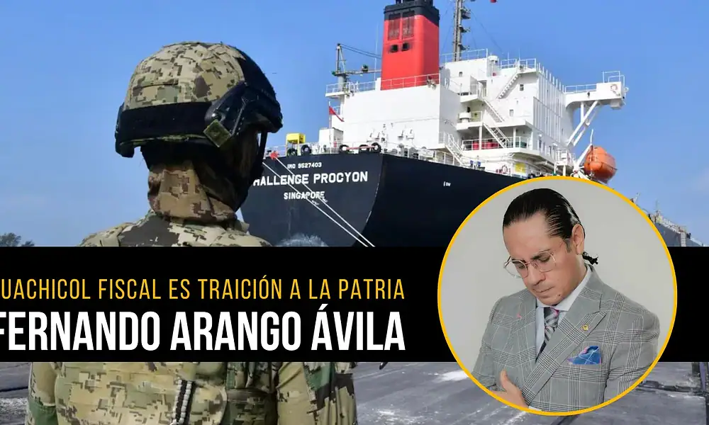 Huachicol fiscal es traición a la patria