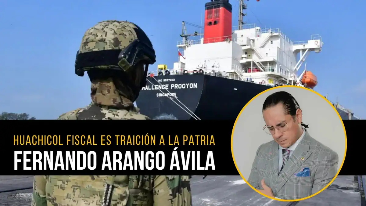 Huachicol fiscal es traición a la patria