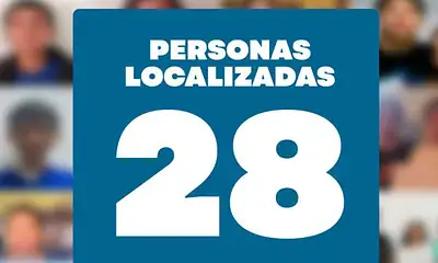 La Fiscalía de Jalisco localiza a 28 personas reportadas como desaparecidas.