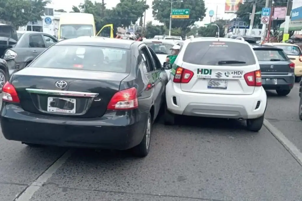 Choque laminero en Jalisco