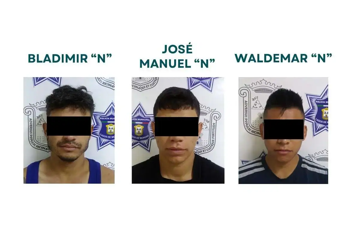 En Lagos de Moreno se detuvo a tres por desaparición de personas